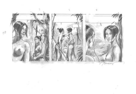 Bosschaert, Jan | Bosschaert, Jan - Strip original - Jaguar T2 - (2002) | Catawiki