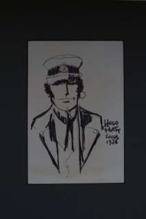 Hugo Pratt - Corto Maltese dedicase | Zwiggelaar Auctions
