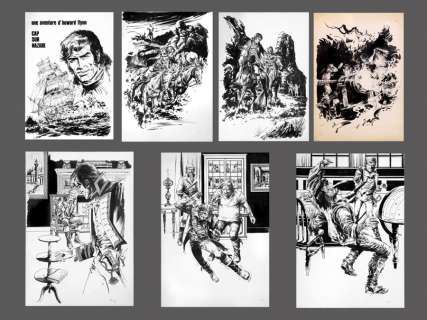 Vance | Howard Flynn, histoire complète en 7 illustration… | Banque Dessinée