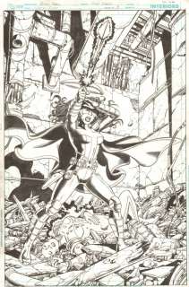 George Perez, Scott Koblish - Worlds‘ finest #3 p. 1 - huntress and powergirl 100% splash - 2012