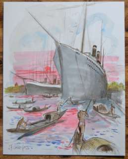 Charles, Jean-François | Charles, Jean-François - Crayonné original couleur - Indian Dreams T6 - D’un monde Ã  l’autre - (2010) | Catawiki