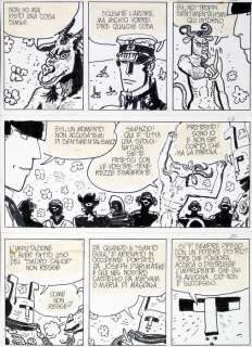 Pratt | Corto Maltese, planche n°60 Ã  l’encre de Chi… | Millon