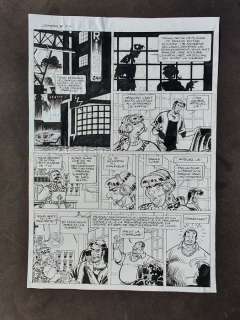 Maltaite, Eric | Maltaite, Eric - Planche originale (p.10) Zambada T4 - Double jeu - (2006) | Catawiki