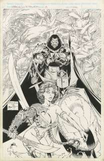 MEDIEVAL SPAWN/WITCHBLADE Issue #3 Cover | ComicConnect