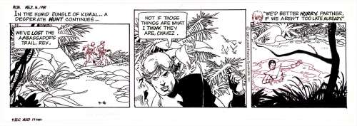 Gil Kane | Kane - STAR HAWKS, Daily Strip (3/16/1981) NO RESERVE! | Russ Cochran