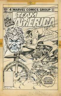 TEAM AMERICA Issue #4 Cover | ComicConnect