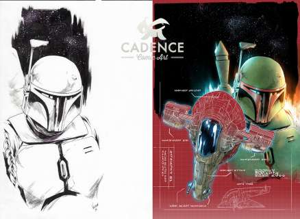 Paolo Villanelli - Star Wars: War of the Bounty Hunters (Marvel Comics) issue #04 (Variant Cover)