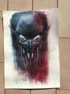 Davide Furnã² | Dylan Dog - Davide FurnÃ² - illustrazione originale - Page volante | Catawiki