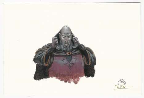 Gipi (Gian Alfonso Pacinotti) | Il Mio Lavoro - GiPi - illustrazione originale "Lo Stregone" - Page volante - Exemplaire unique - (2014) | Catawiki