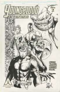 YOUNGBLOOD GENESIS Issue #2 Cover | ComicConnect