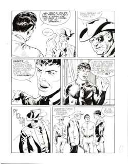 Roberto Diso | Mister No n. 105 - 3x R.Diso/T.Sclavi - Tavola Originale "Ombre Rosse" - Page volante - EO - (1984) | Catawiki