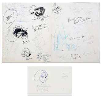 Collectif | Illustration collective réalisée en novembre 197… | Millon