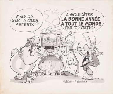 Albert Uderzo (1927-2020) | La Bonne Année | Fauve Paris
