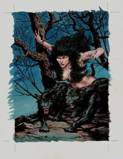 BERNIE WRIGHTSON ORIGINAL ART Pin Up | ComicConnect