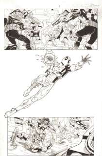 Jeremy Freeman, Reilly Brown - deadpool & cable: split second infinite comic #5 p. 9 - deadpool super punch - 2015