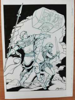 Bono, Fabio | Bono, Fabio - Originele tekening - De Rode Ridder - (2020) | Catawiki