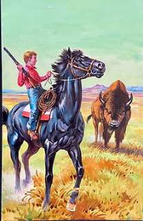 Dino Buset | Furia - Dino Busett - original cover - Page volante | Catawiki