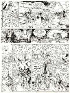 Swolfs | Durango, planche originale à l’encre de chine. | Septimus