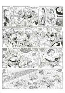 Mitton, Jean-Yves | Mitton, Jean-Yves - Originele pagina - Ben Hur 3 - Sjeik Ilderim - (2010) | Catawiki