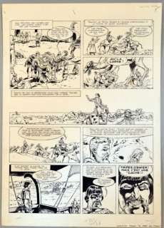 Craenhals Francois | Chevalier Ardent Planche 3 de l’album La dame des sables... | Vermot et Associés