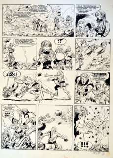 Paape Eddy | Luc Orient Planche 18 de l’album La planète de l’angoisse... | Vermot et Associés