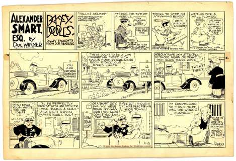 Doc Winner - Winner - ALEXANDER SMART, Sunday (09/13/1936) NO RESERVE!