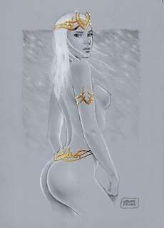 Giuseppe De Luca - Pin Up - G. De Luca -moriginal artwork