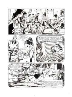 Roberto de Angelis | Nathan Never n. 106 - 3x R.De Angelis - Tavola Originale "Il patto" - Page volante - Exemplaire unique - (2000) | Catawiki