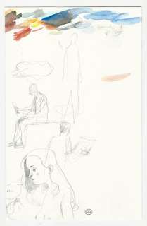 Gipi (Gian Alfonso Pacinotti) | GiPi - sketch originale "Esci" - Page volante - Exemplaire unique | Catawiki