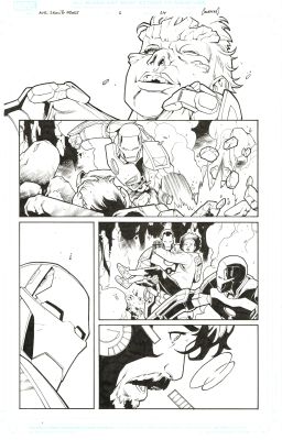 Ruairí Coleman | Iron & Frost Issue 1 Page 14 | Geoff M Art Sales