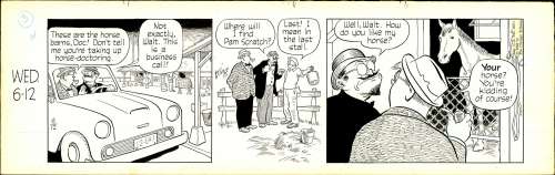 Frank King | King – GASOLINE ALLEY, Daily (06/12/1963) | Russ Cochran