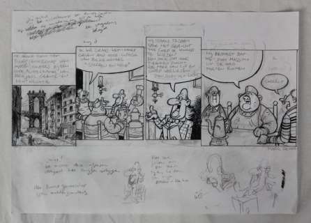 Mark Retera | Mark Retera - Originele Strook - uit Dirk-Jan 27 - (2021) | Catawiki