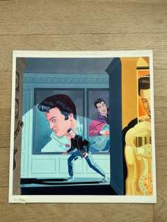 Daniel Torres | Torres, Daniel - Original illustration Elvis Presley - Playboy USA - (1989) | Catawiki