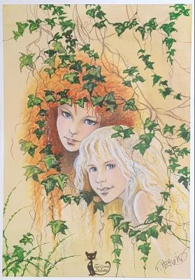 PORTFOLIO ’SELENA’ DÉDICACÉ PAR FLORENCE MAGNIN - 12 PRINTS SIGNÉS, PORTFOLIO LIMITÉ A 350 EXEMPLAIRES | Pulp’s