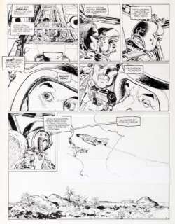 Parras | Parras Lièvre de Mars planche originale n°34 | JeanMichel.net