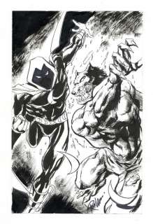 Moon Knight vs. Werewolf By Night Sketch by Ron Williams | mycomicshop.com