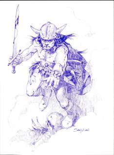 San Julian | Julian - CONAN Drawing, Signed NO RESERVE! | Russ Cochran
