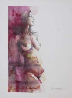 Giovanna Casotto | Giovanna Casotto - Portfolio "Acquarelle" firmato, con acquarello originale - EO - (2021) | Catawiki