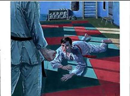 Marco Soldi - Julia n. 142 - Marco Soldi - Original Cover "Cintura nera" - Page volante - Exemplaire unique - (2010)