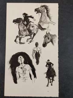 Guido Buzzelli | Guido Buzzelli - HP ed altri personaggi fantastici - Page volante - Exemplaire unique | Catawiki