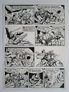 Vandersteen, Willy / Verschuere, Karel - | Vandersteen, Willy / Verschuere, Karel - Originele pagina (p.31) - De Rode Ridder 14 - De galmende kinkhoorns - (1963) | Catawiki