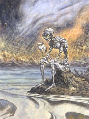 Peter de Sève | Message in a Bottle, 2024 | Philippe Labaune Gallery