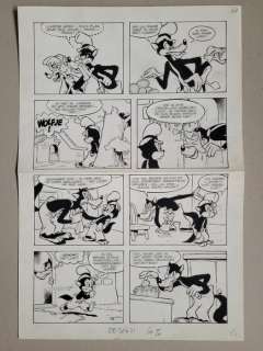 Ed Van Schuijlenburg | Ed van Schuijlenburg - Originele pagina - Broer Konijn - ’De dood van vos’ - (1979) | Catawiki