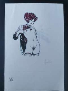 Leone Frollo | Leone Frollo - Illustrazione originale Matita e China - Page volante - Exemplaire unique | Catawiki