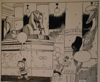 Matena, Dick | Original unpublished page  - Tom Poes  - Het ei van Ukuu  - (2000) | Catawiki