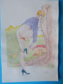 Leone Frollo | Leone Frollo - Illustrazione Originale Firmata - Page volante - Exemplaire unique - (1990) | Catawiki