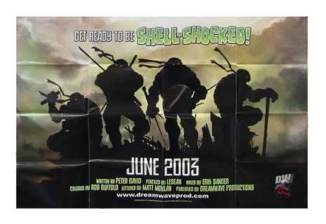 Teenage Mutant Ninja Turtles (2003 Dreamwave) Promotional Poster by LeSean | mycomicshop.com