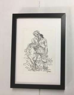 Sorel, Guillaume | Sorel, Guillaume - Dessin original - Bluebell dolls - L’Homme et la sirène | Catawiki