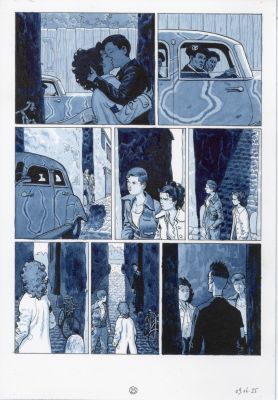 Dominique Bertail | Madeleine, Résistante tome 4 – Planche originale 25 | Galerie Barbier