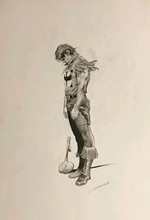 Arturo Lozzi - Zagor - Arturo Lozzi Commission original artwork - Page volante